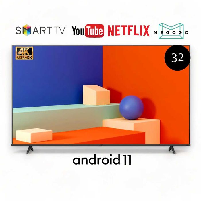 Телевізор LG 34 дюйми Smart TV Full HD Android  WiFi LED 4К 1034