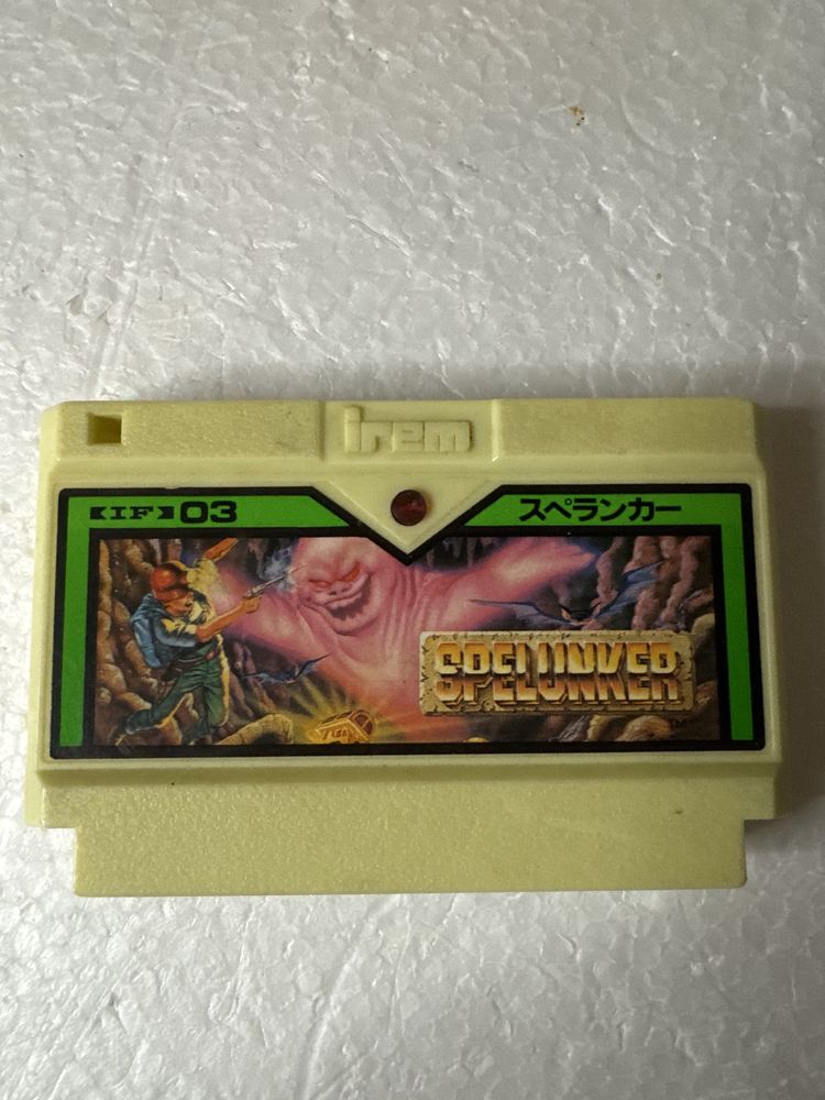 Spelunker - gra na Nintendo Famicom / Pegasus / NES