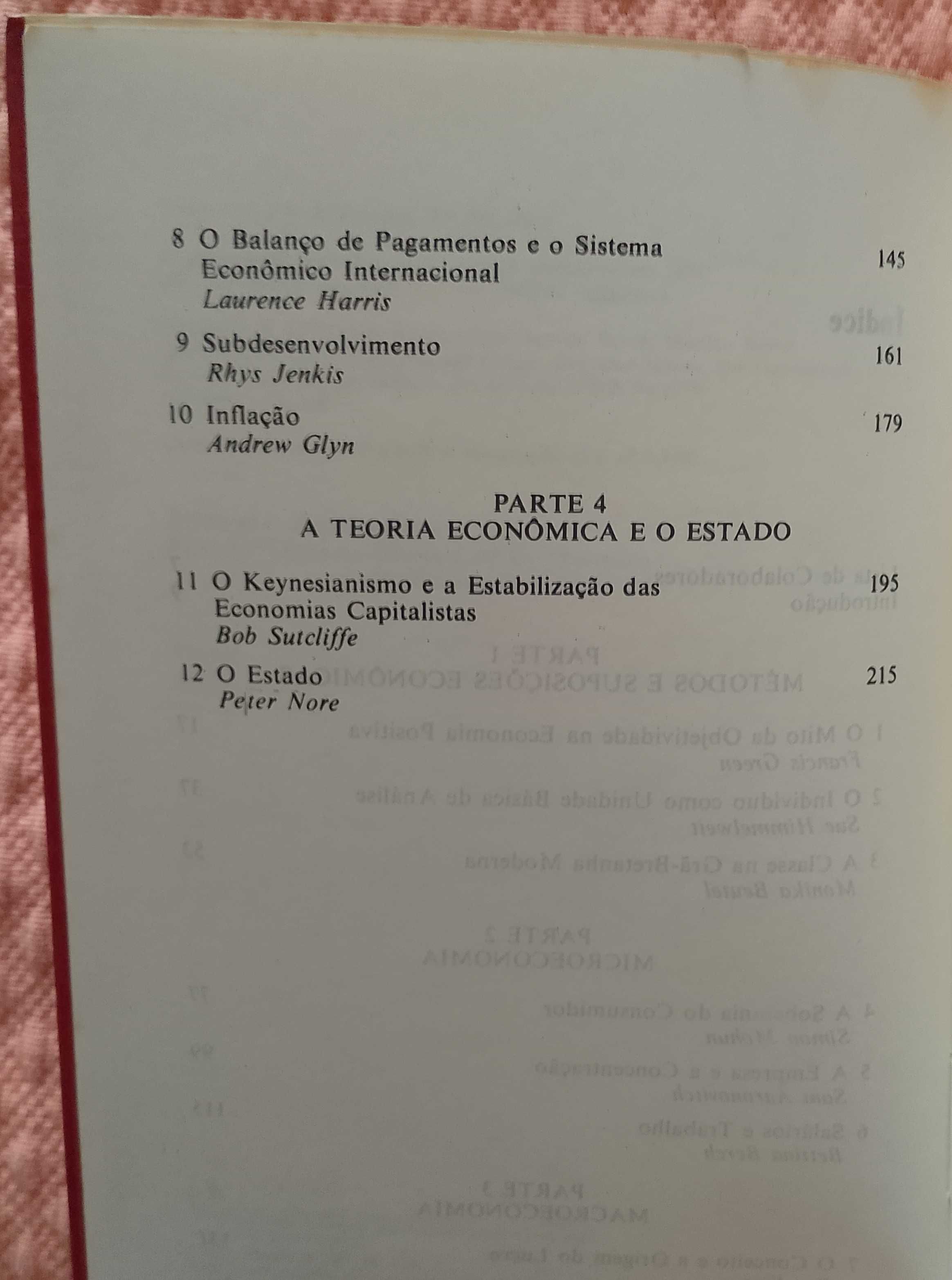 A economia, um antitexto, Francis Green, Peter Nore (org.)
