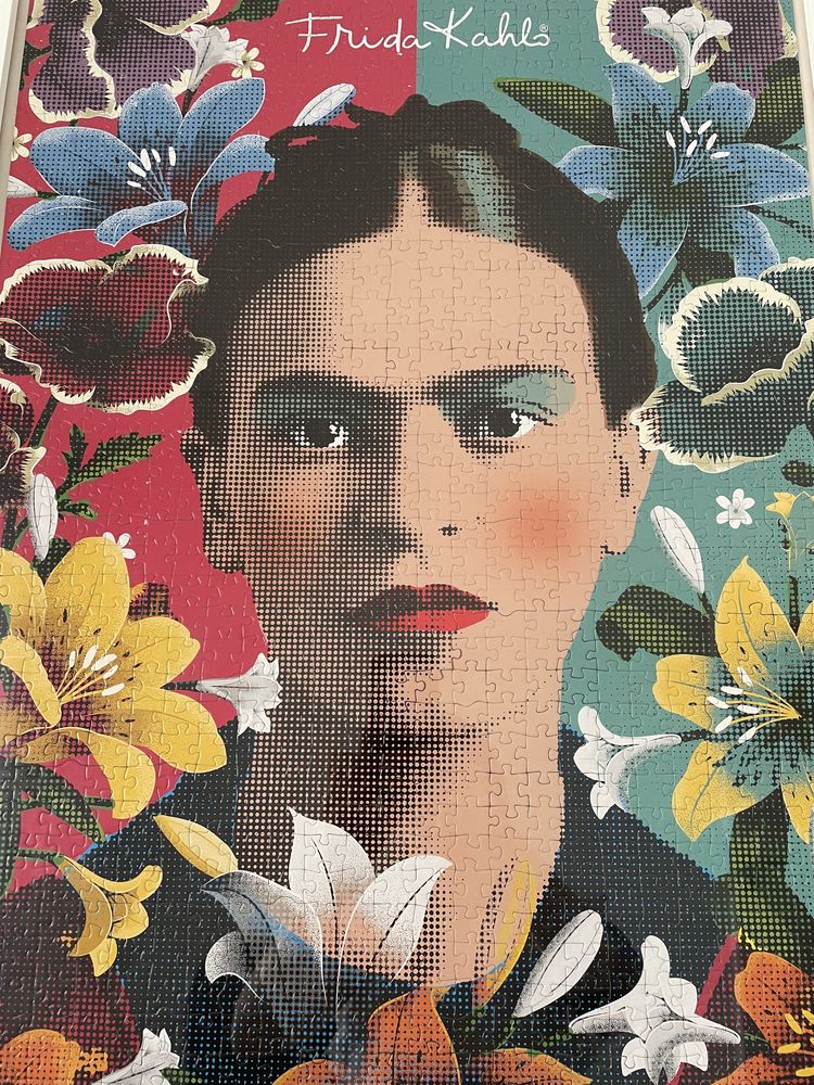 Quadro Frida Kahlo - Puzzle