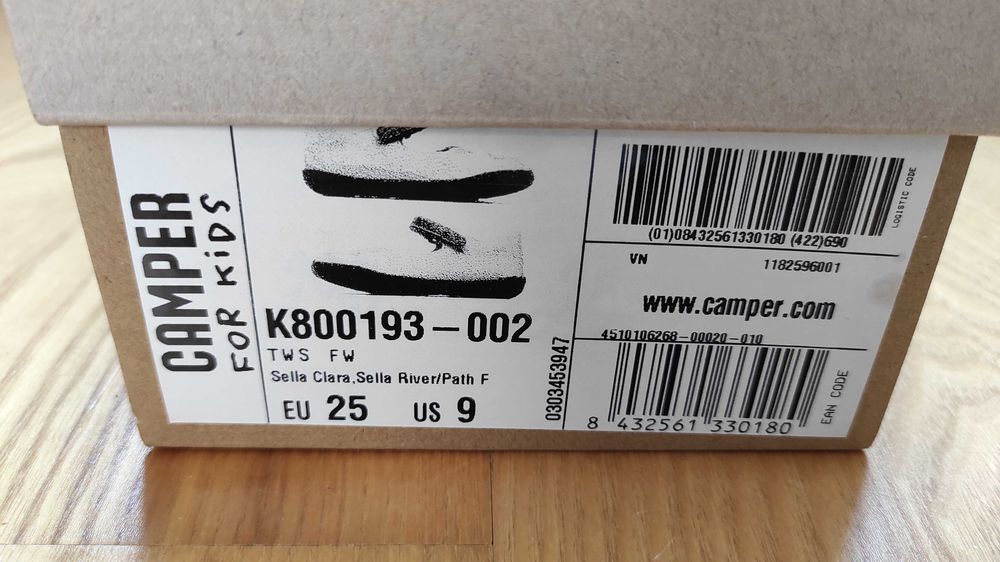 Wygodne balerinki CAMPER 25