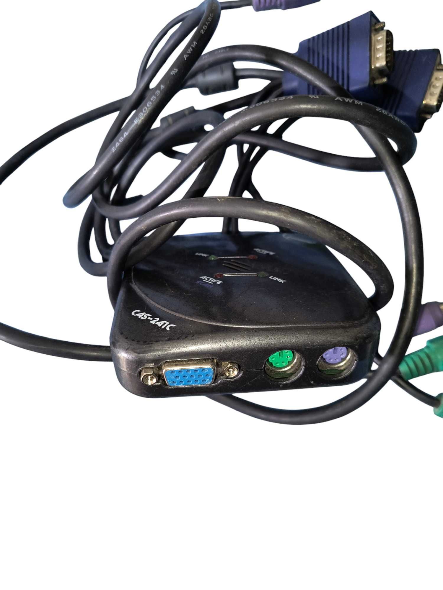 KVM-перемикач Gembird CAS-241C