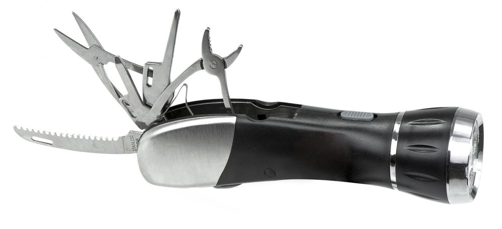 Niezbędnik kierowcy Multitool 8w1 + latarka