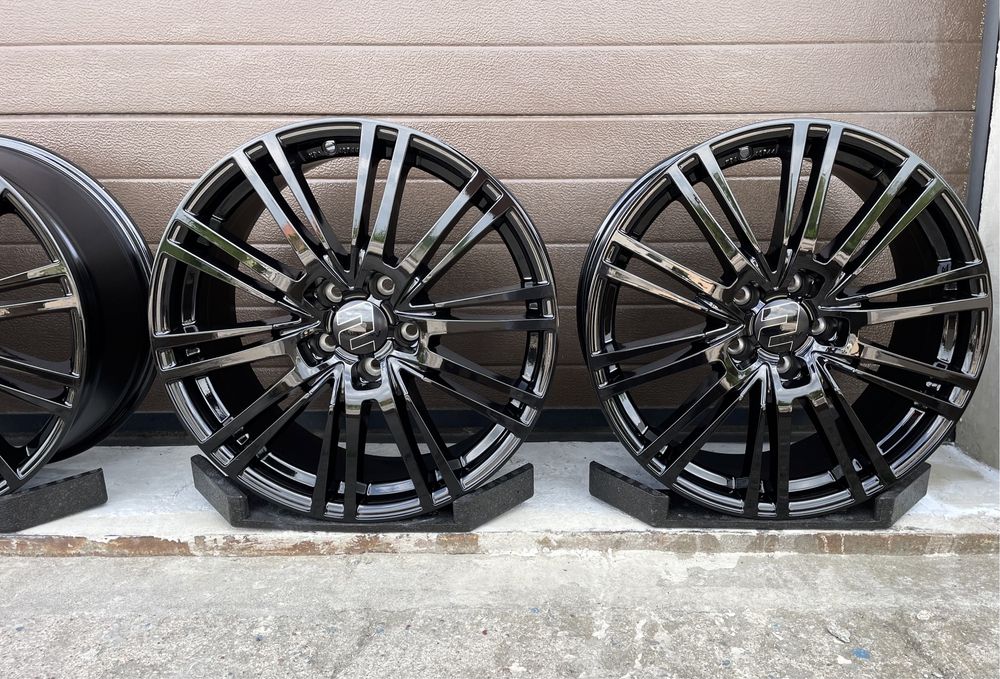 4x felgi aluminiowe Czarne 5x112 r18 et35 8J Alufelgi 18” |Germany