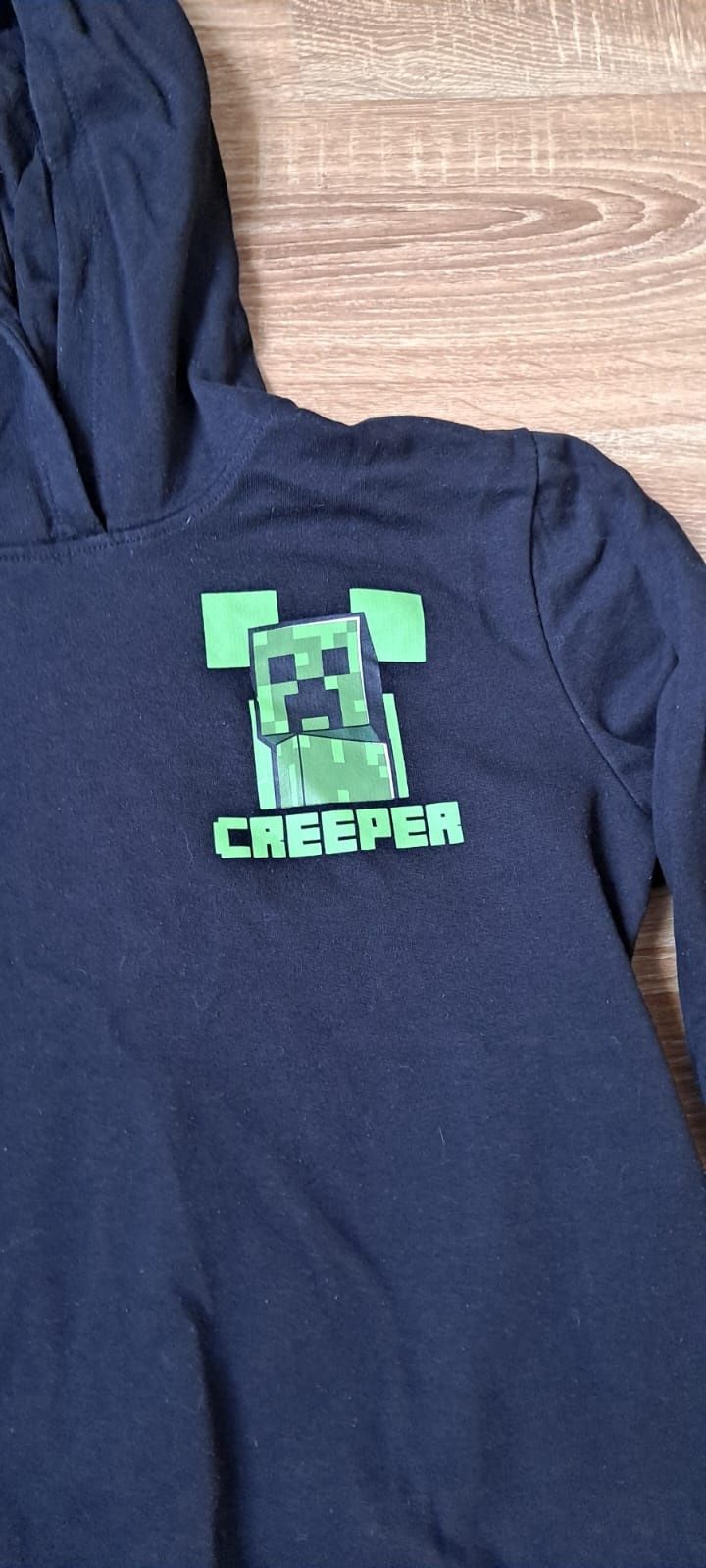 Bluza chłopięca z kapturem Minecraft 170