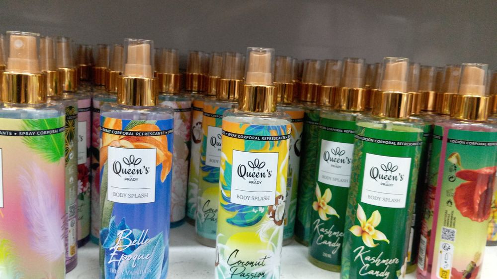 Body Splash frutados muito cheirosos