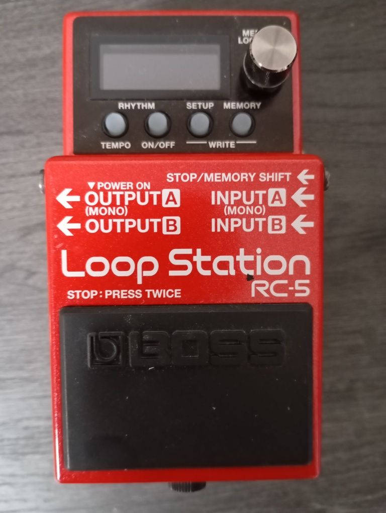 Pedal looper boss rc5 loopstation