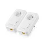 Transmiter Adapter Gigabit Ethernet Powerline Zyxel PLA6457