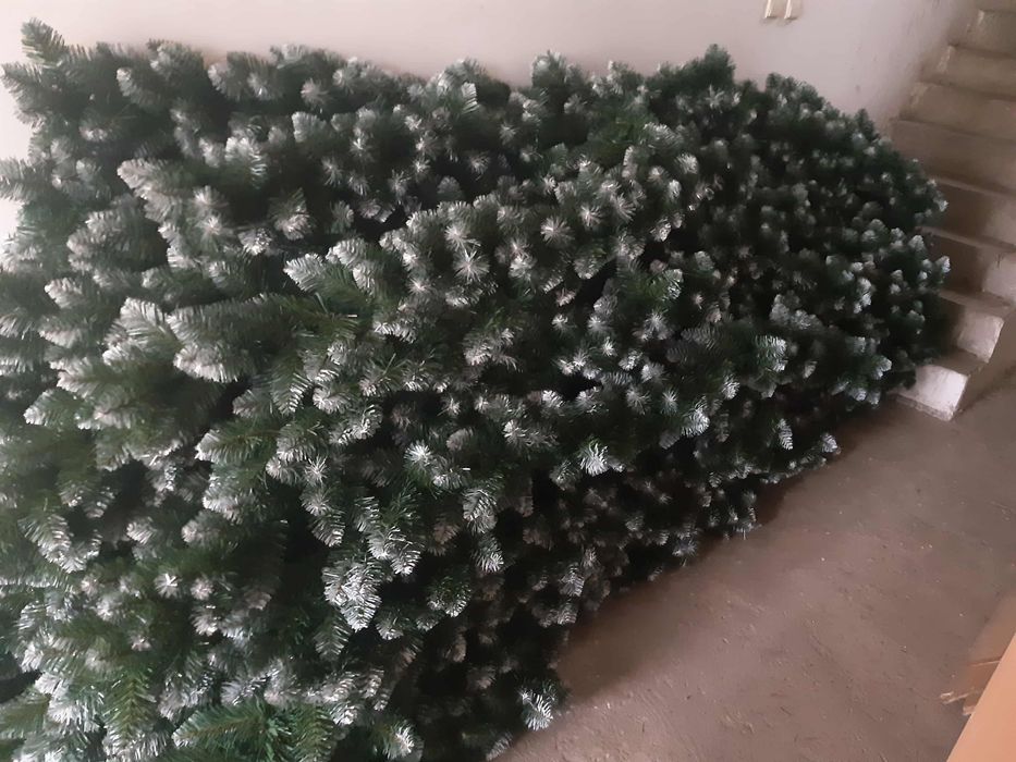 Sosna Diamentowa 200cm + Girlanda Ośnieżona 3m - na 2025 rok!!