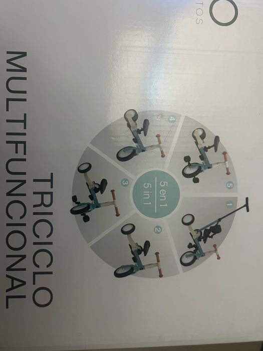 Triciclo Olmito Multifuncoes Crianca