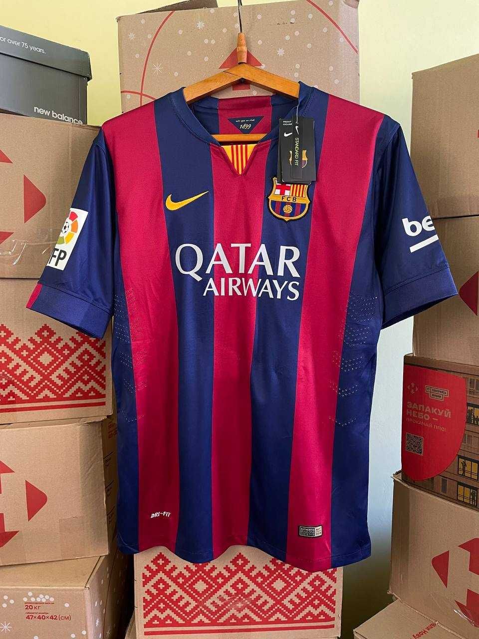 Нова футбольна футболка nike fc barcelona dri fit xl