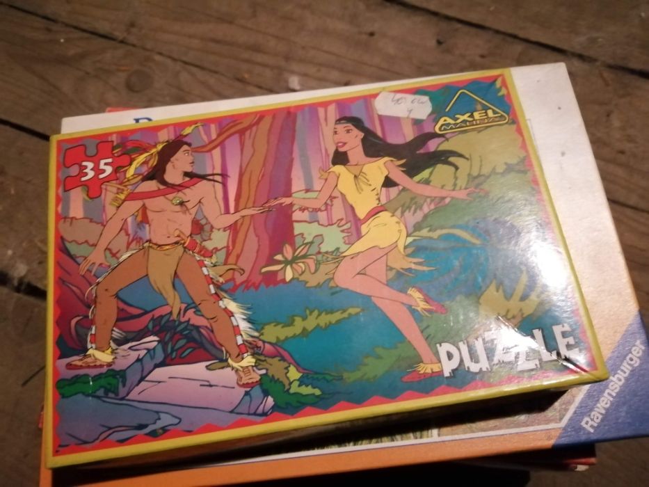 Puzzle 35 elementów Pocahontas axel disney