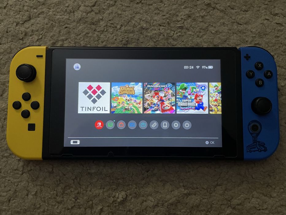 Nintendo Switch Fortnite Nova na caixa desbloqueada modchip