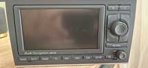 Radio samochodowe RNS-E audi a4 b7.