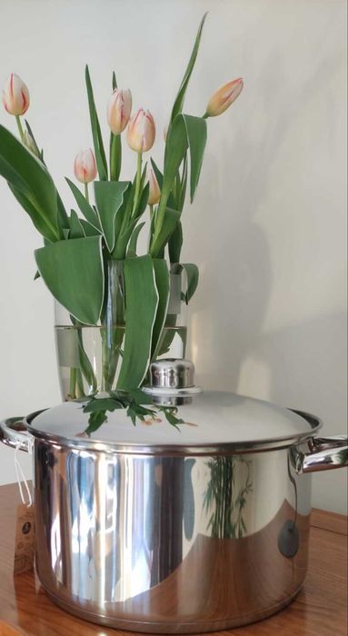 INDUÇÃO - Tachos e Panelas Inox NOVAS
Vários tam. preços desde 13,00€