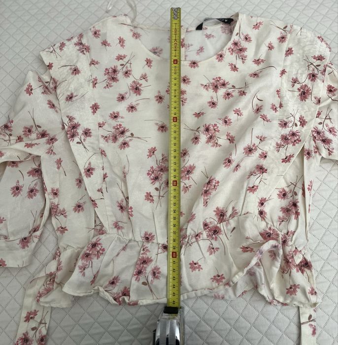 Blusa acedada da Zara