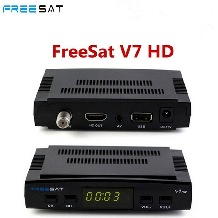 Tuner Freesat V7 HD jak nowy cccam