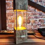 Lampa drewniana własnoręcznie wykonana
