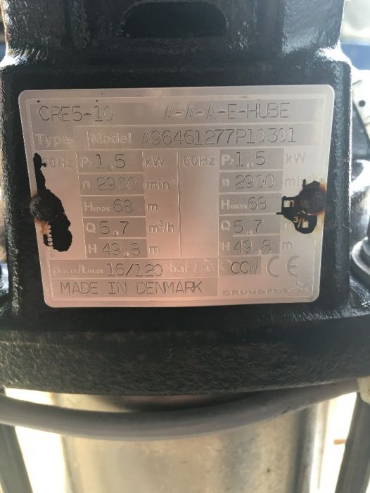 Pompa Grundfos zestaw hydroforowy