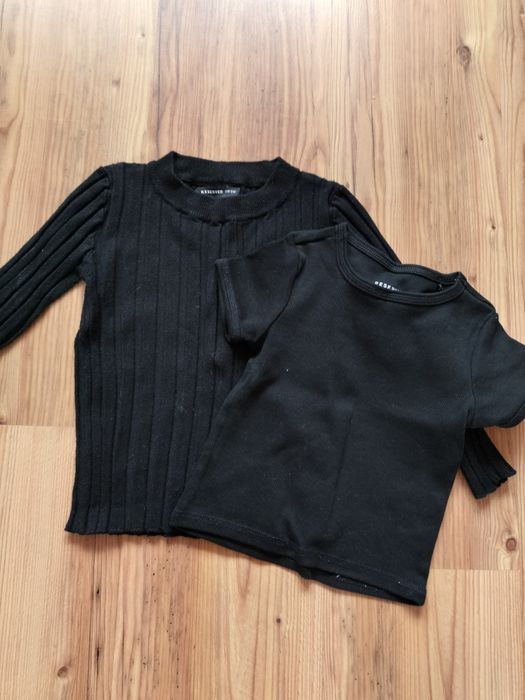 Sweterek + t-shirt Reserved 110 ,prążek