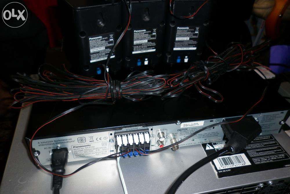 Zestaw Kina Domowego Panasonic SA-PT22, DVD, CD, Tuner, DIVX USB