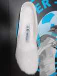 Wkladki birkenstock futro białe lamfell 44