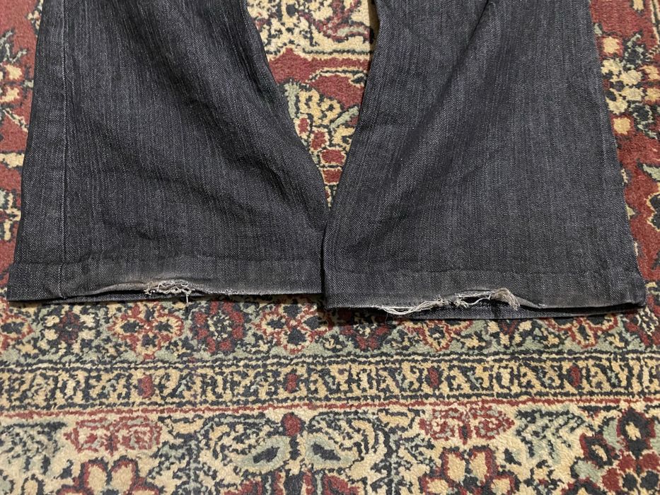 NO FAITH STUDIOS type flared jeans opium viperr rap playboi carti y2k