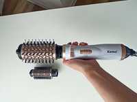Фен-браш, стайлер для укладки волос Kemei KM8020