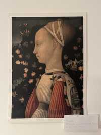 Poster Retrato de uma Princesa da Casa de Este (Pisanello, 1438)