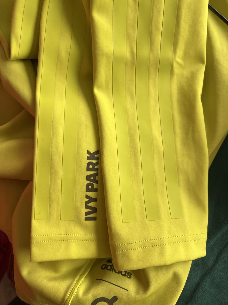 Adidas ivy park komplet top bluzka rękawy xxxxl neon nowy