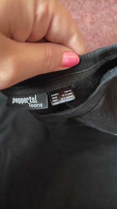 Bluza chłopięca czarna