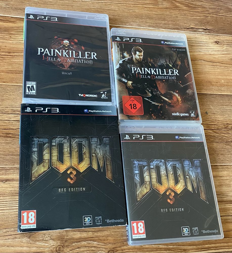 Ігри Sony PS3: Transformers, Doom3, Painkiller, Armored Core, F.E.A.R