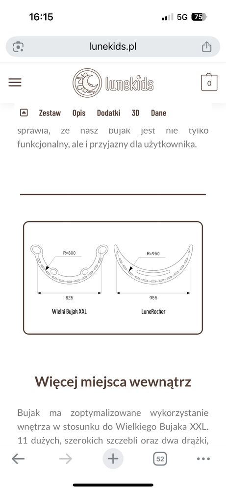 Bujak LuneRocker XXL