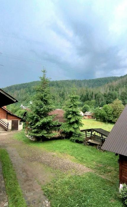 Котедж у Карпатах з чаном.