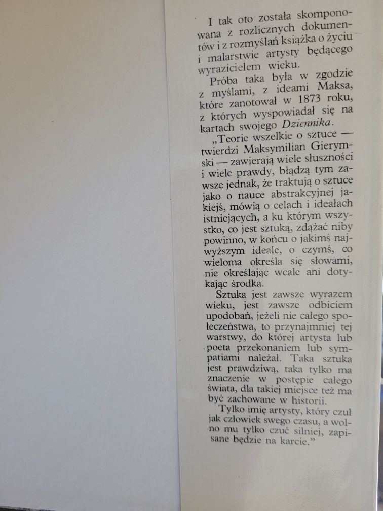 Maciej Masłowski Maksymilian Gierymski i Jego czasy 1976 PIW