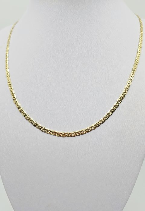 Złoty łańcuszek splot Gucci próba 585 14k
