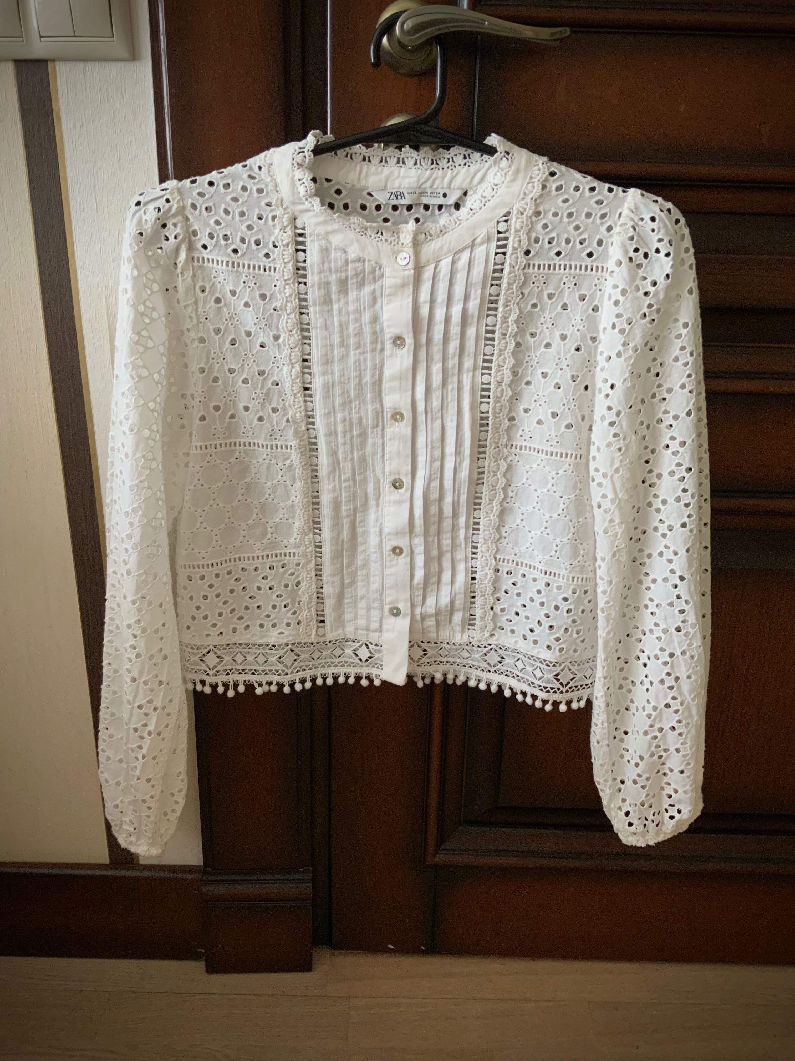 Zara рубашка блузка сорочка