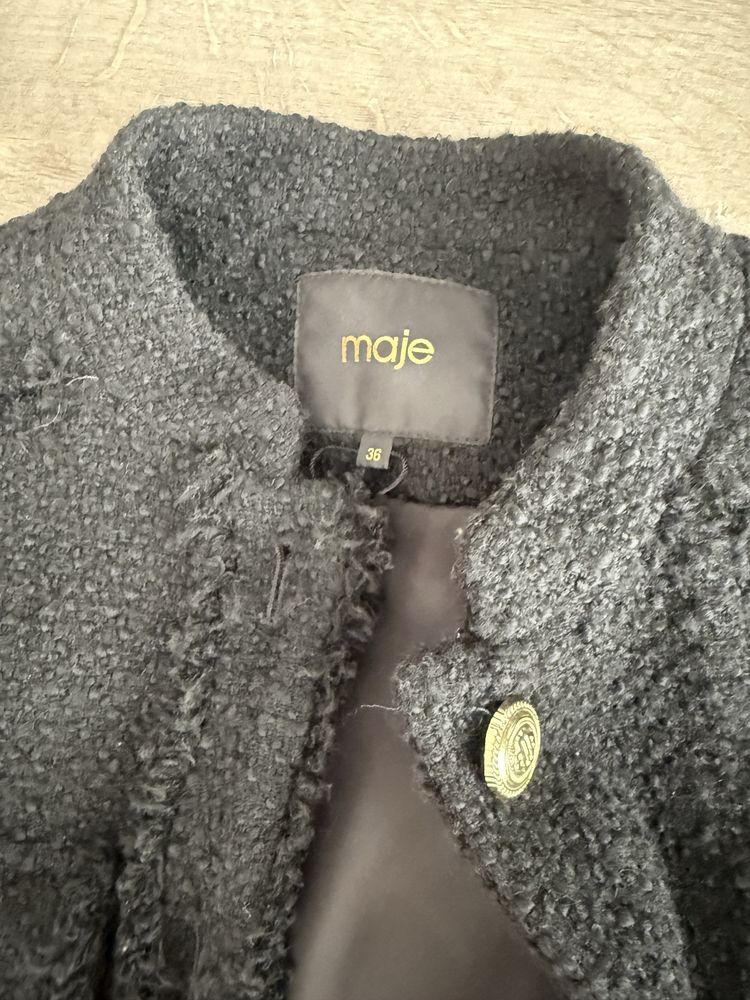 Пальто maje , sandro