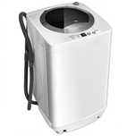 NOWA Mała Pralka Wirnikowa 240W 3.5kg z Wirówką Costway Biała NOWA