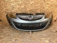 ZDERZAK PRZEDNI przód OPEL CORSA D LIFT halogeny Lakier: Z179