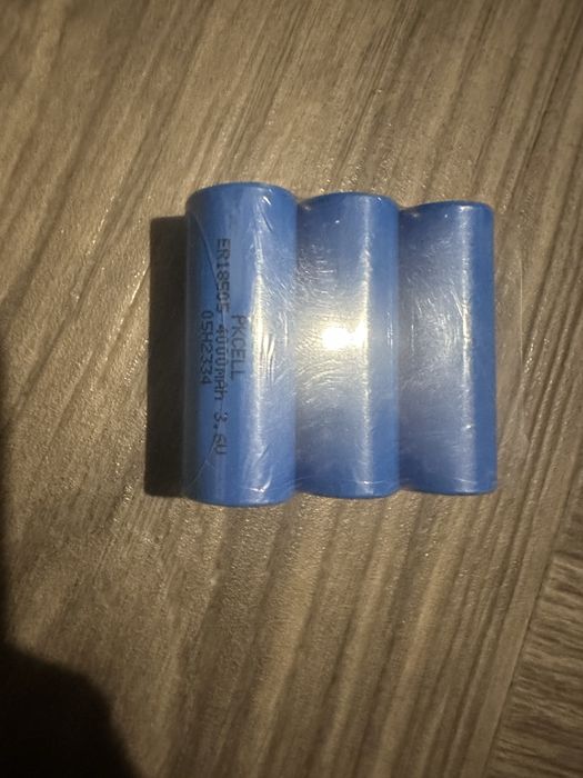 Акумуляторні батарейки, нові. ER18505 PKCELL