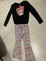 Bluza dzwony komplet