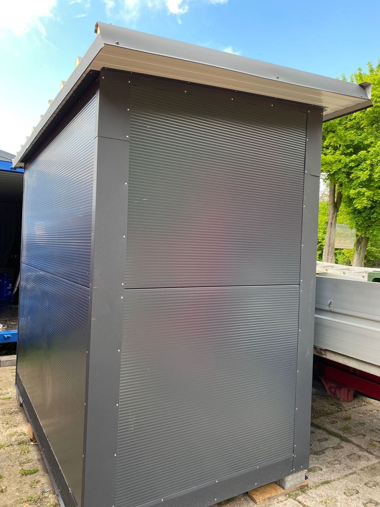 Pawilon kontener WC Sanitarny łazienka socjoany prysznice stróżówka