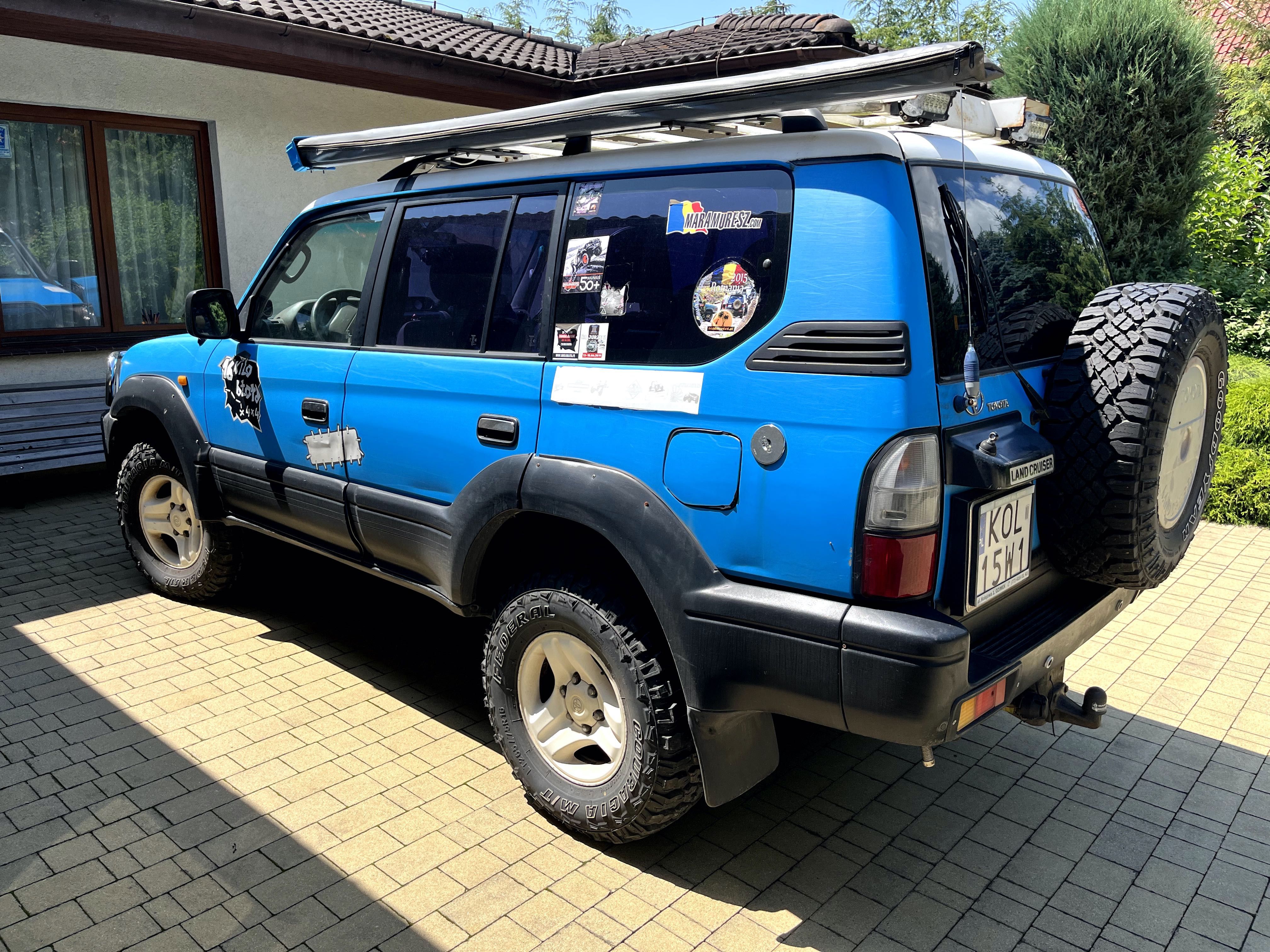 Toyota LC 95 3,0 TD 125 km wyprawowa zabudowa doposażona