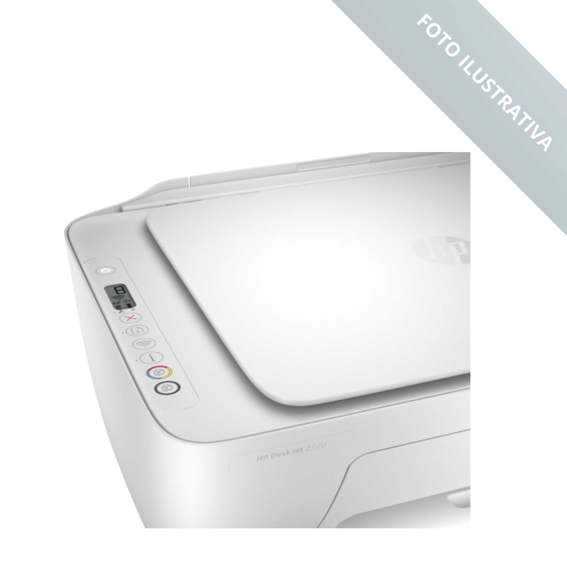 Impressora HP Deskjet 2720 Multifunções, Jato Tinta, Wi-Fi como NOVA