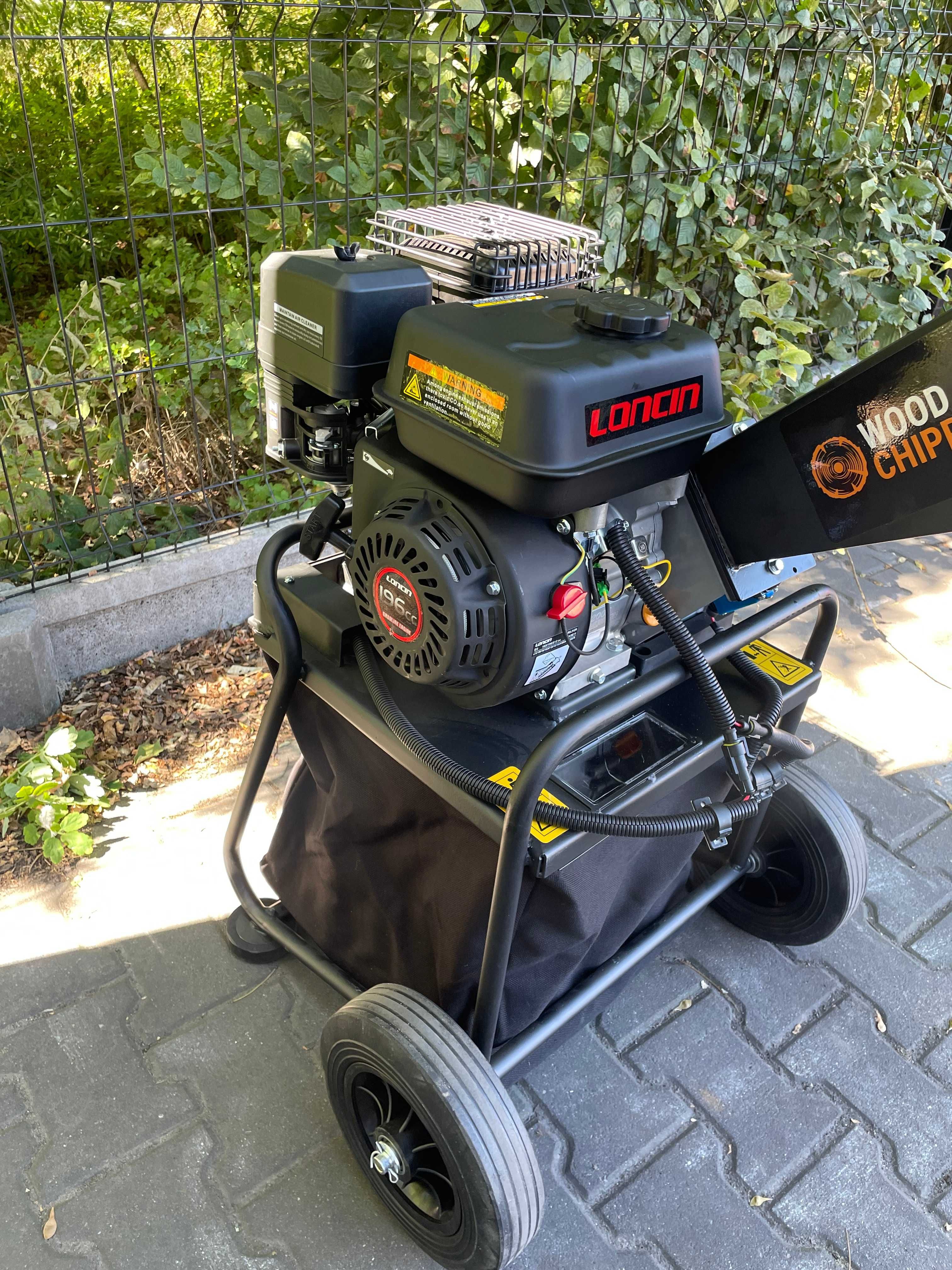 Rębak rozdrabniacz spalinowy NEX GC50 nowy mini rębak LONCIN