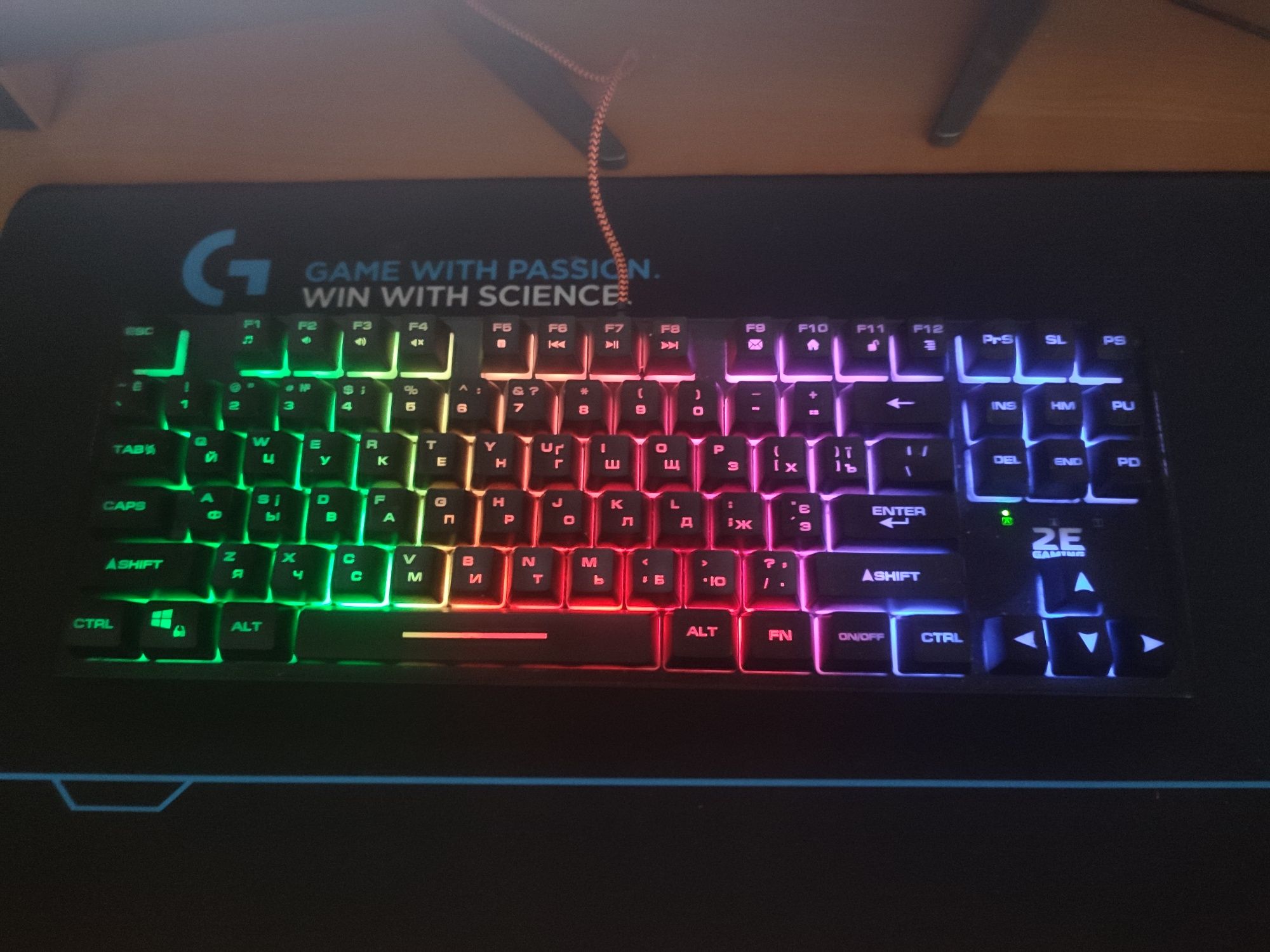 Ігрова клавіатура 80% 2A GAMING KG355