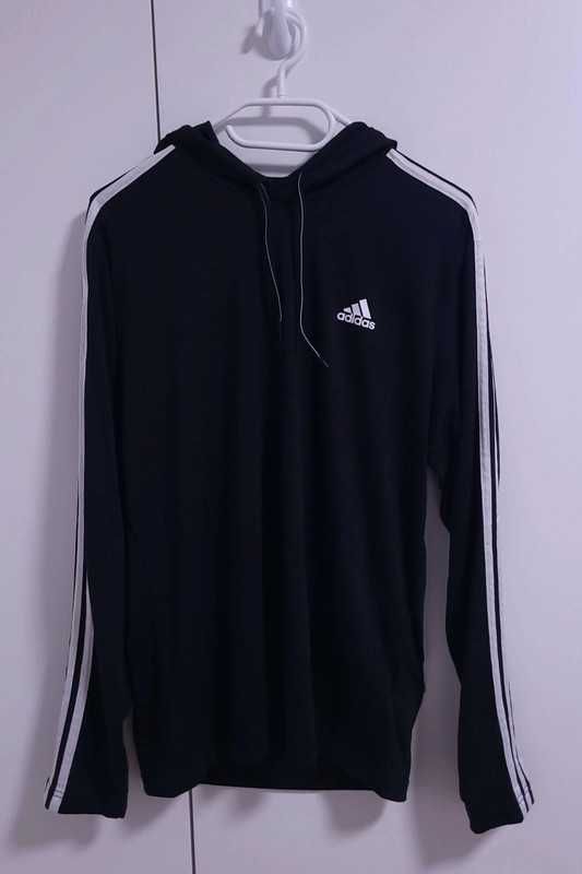 czarna bluza adidas originalna sportowa rozmiar M unisex nowa basic