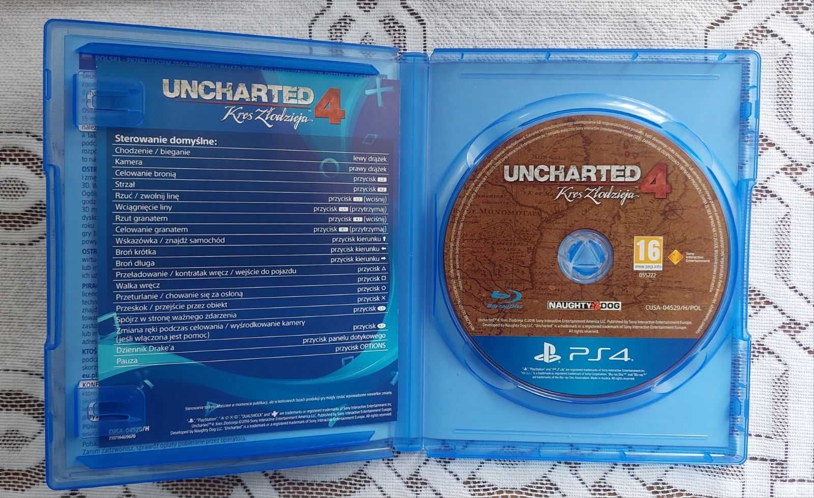 Uncharted 4: Kres Złodzieja ps4/ps5