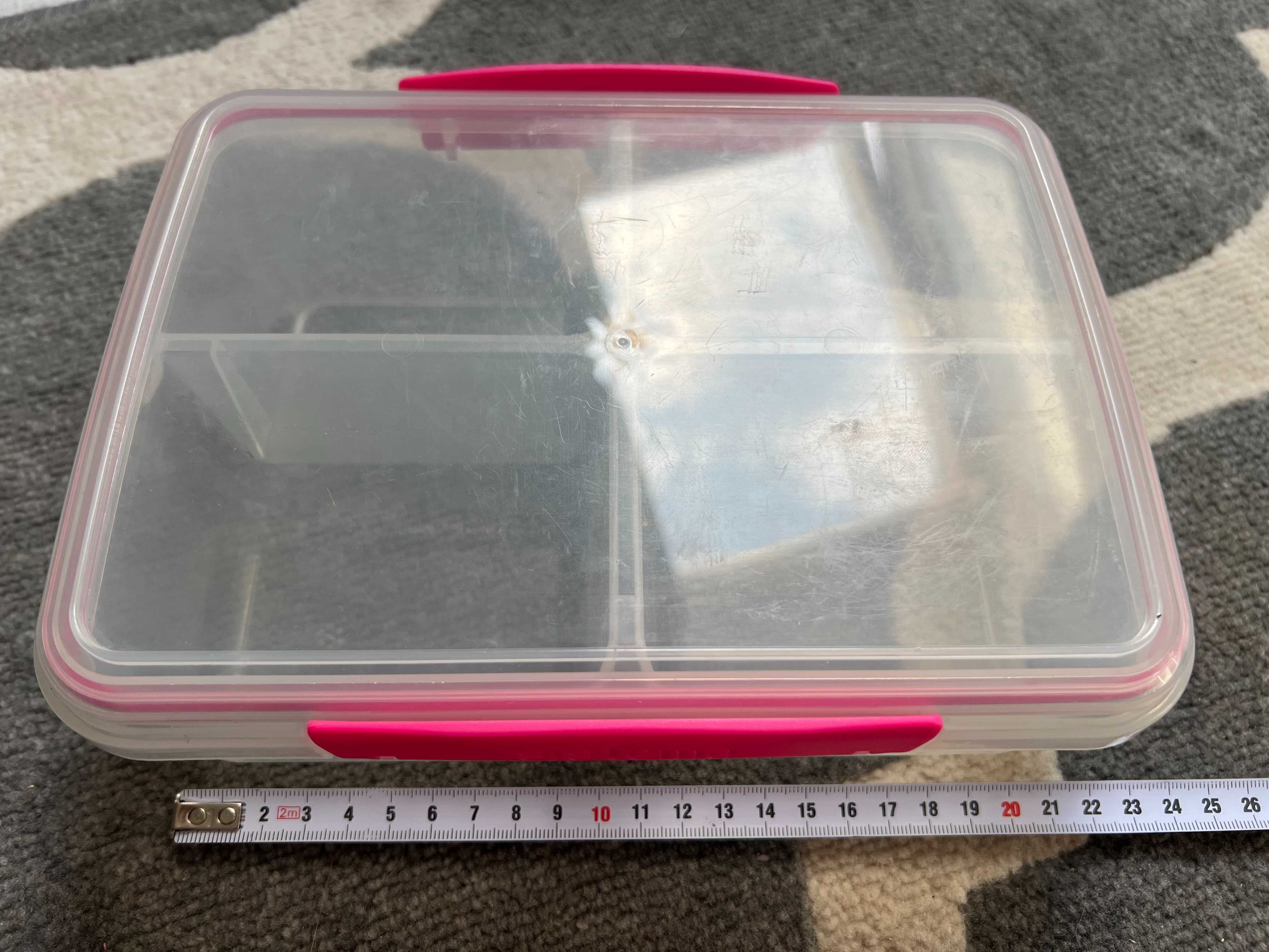 pudełko przegródki lunch box  duże
